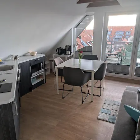 Strandhaus Rose 42 Апартаменты Йюст